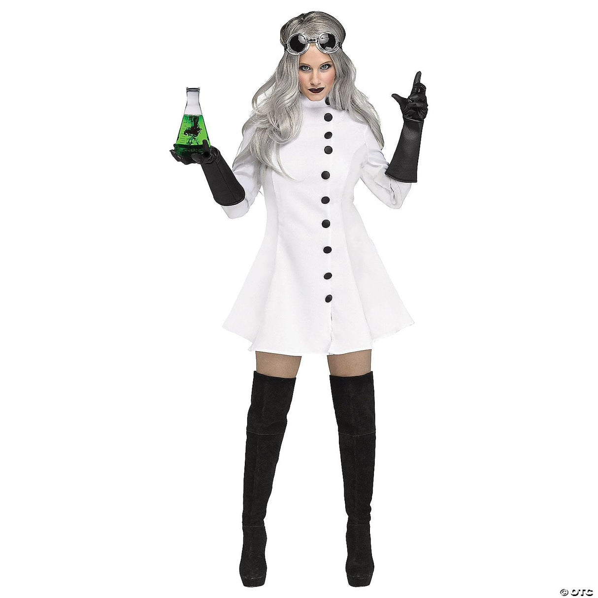 WOMEN'S MAD SCIENTIST COSTUME - Halloween Costume Adult Cosplay Party Outfit