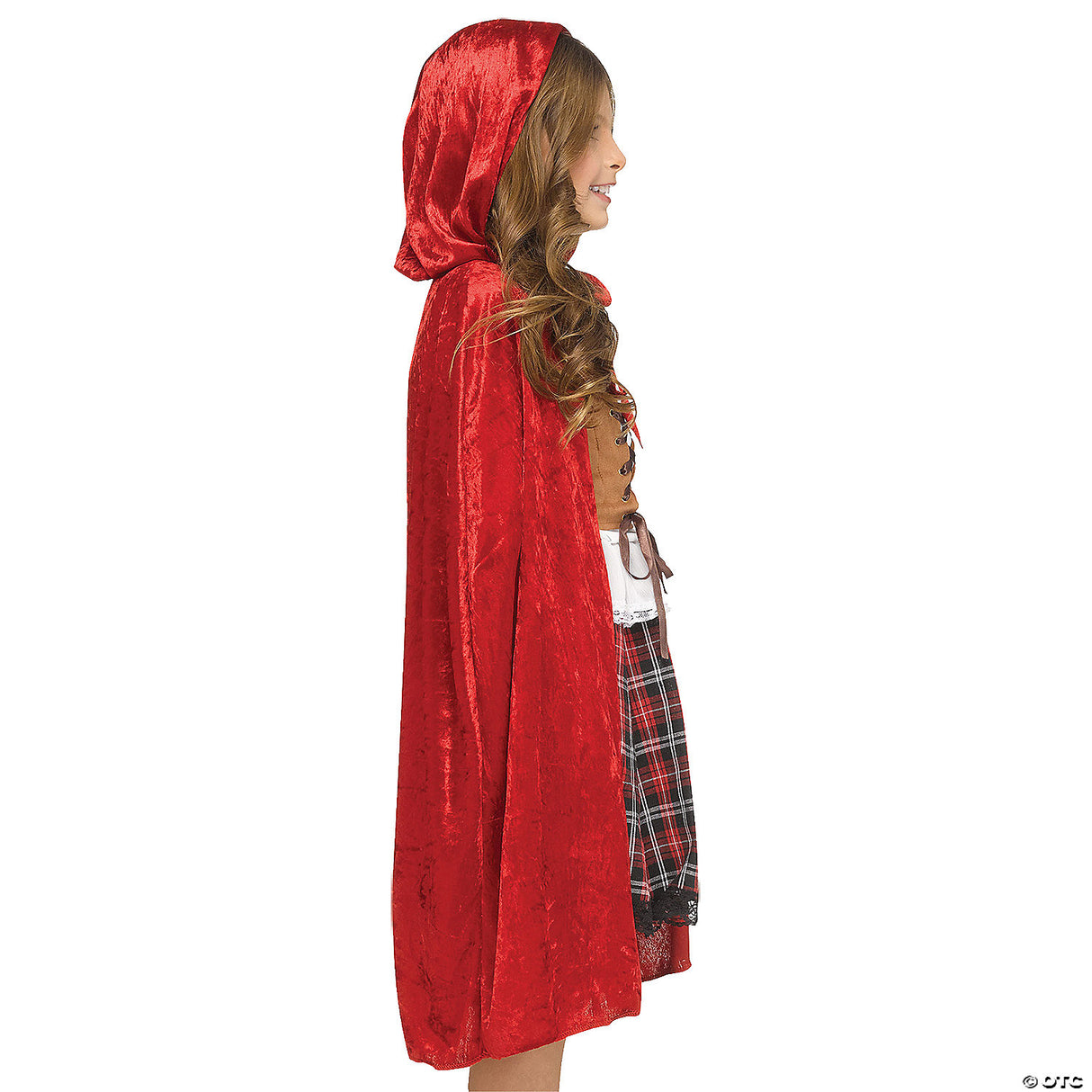 RED RIDING HOOD CH SM 4-6 - Scary Girls Halloween Costume Dress Up Party Outfit