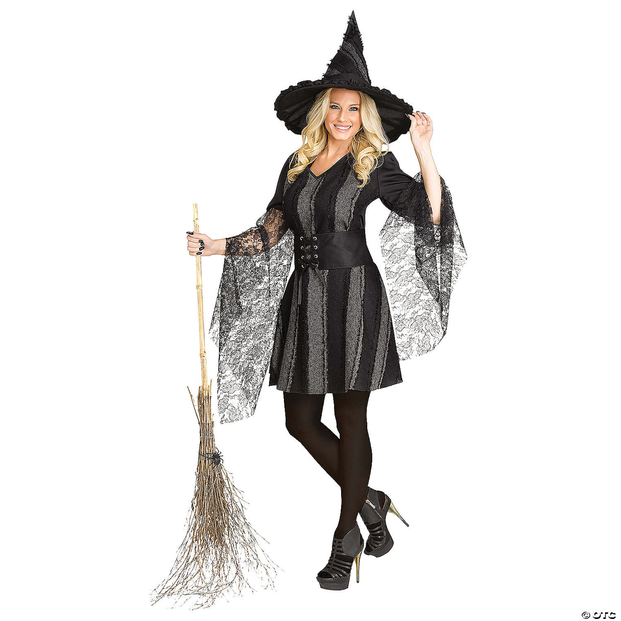 STITCH WITCH AD SM/MD - Girls Halloween Costume Cosplay Party Dress Up