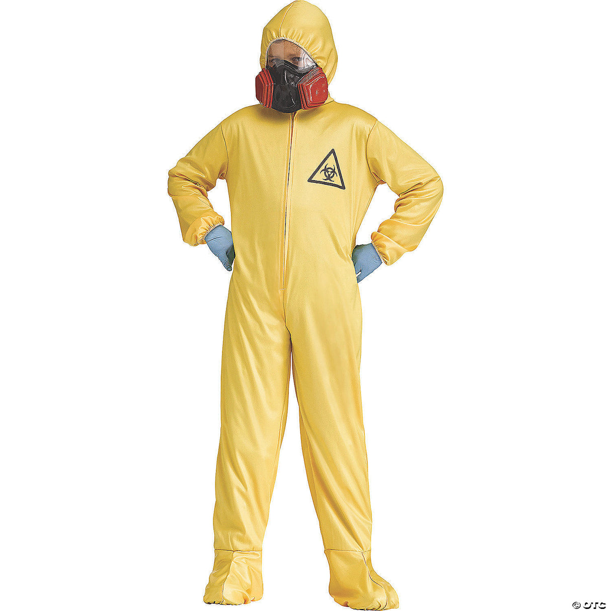 Boy's Hazmat Suit Costume - Medium - Halloween Costume Outfit Dress Up Party