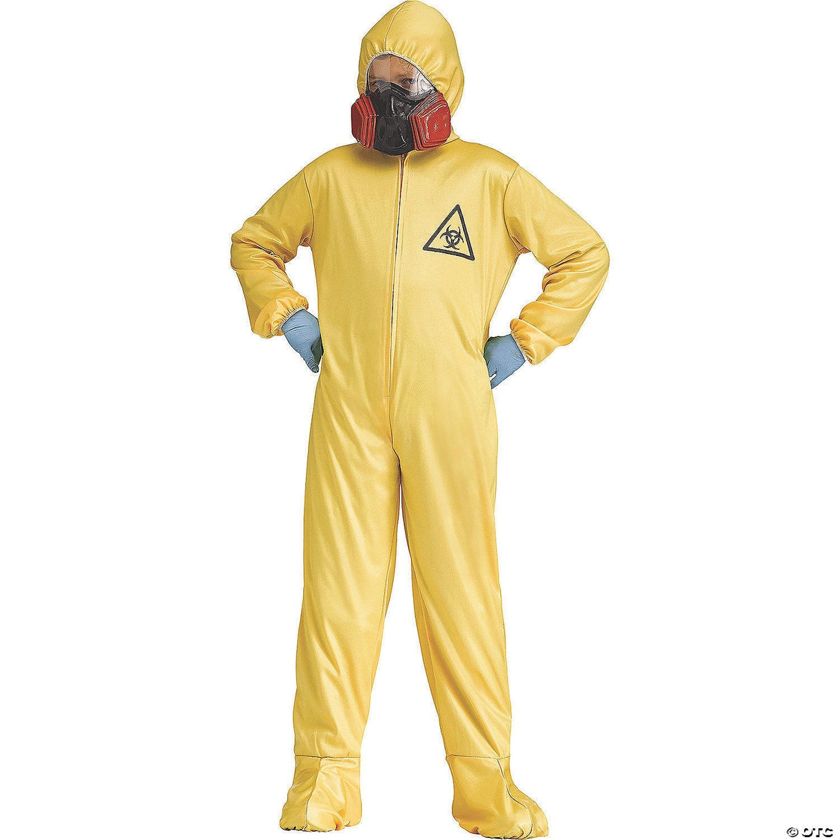 Boy's Hazmat Suit Costume - Medium - Halloween Costume Outfit Dress Up Party