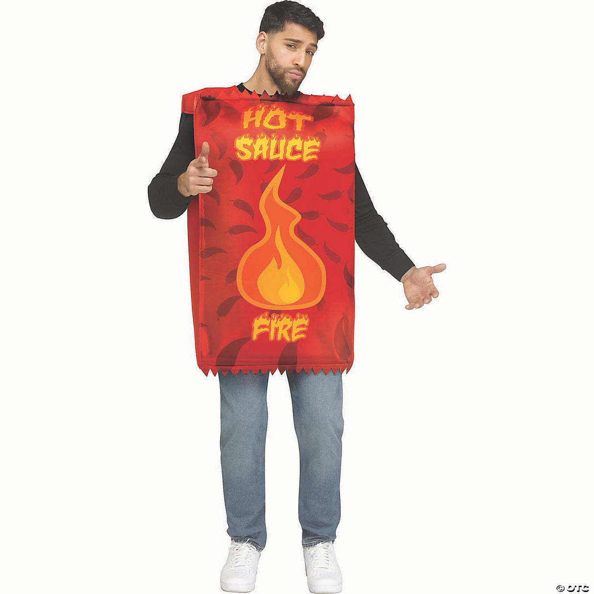 Adlt Hot Sauce Costume
