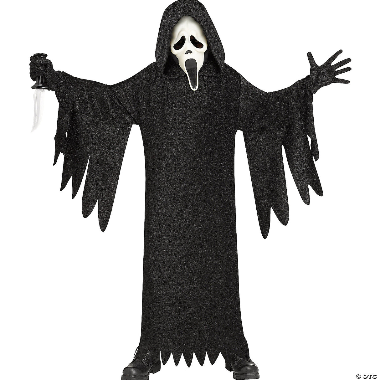 GHOST FACE 25 ANNIV CHILD MED - Halloween Costume Cosplay & Party Outfit For Kid