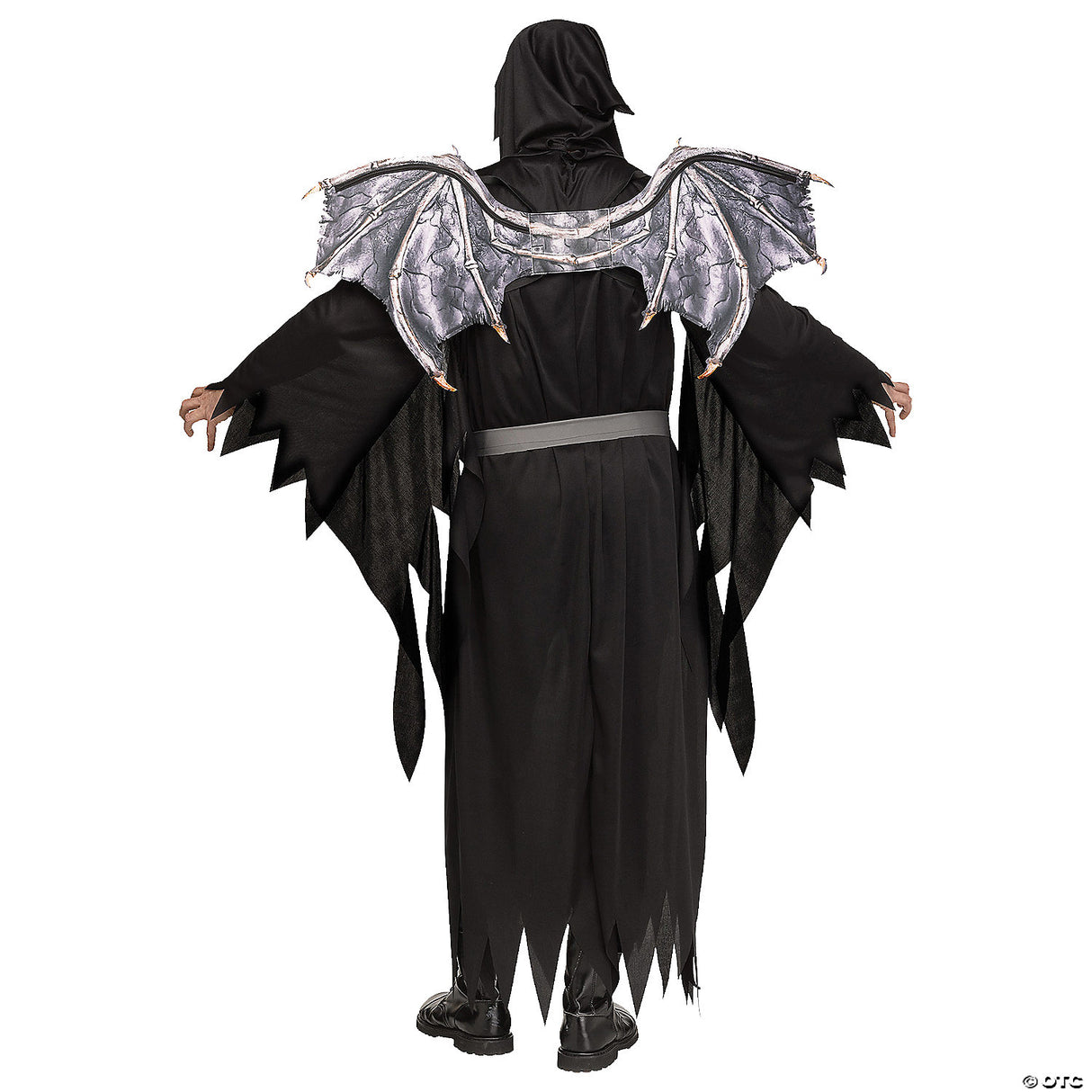 Adults Winged Reaper Costume – Scary Halloween Cosplay Party Outfit