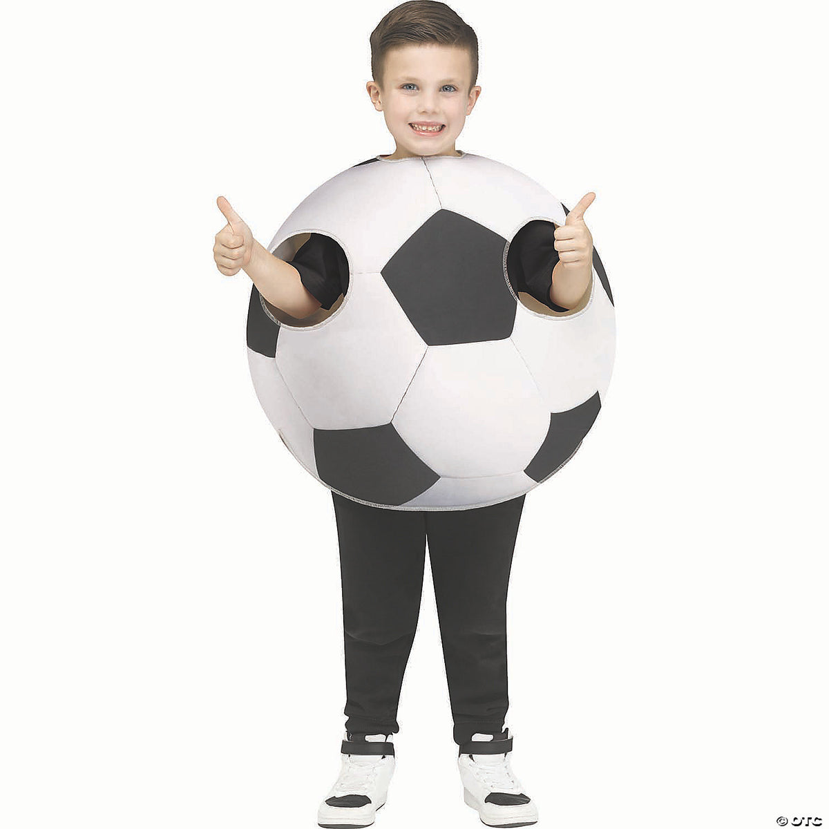 Chld Soccer Ball Costume - Kid's Halloween Costume & Accessories