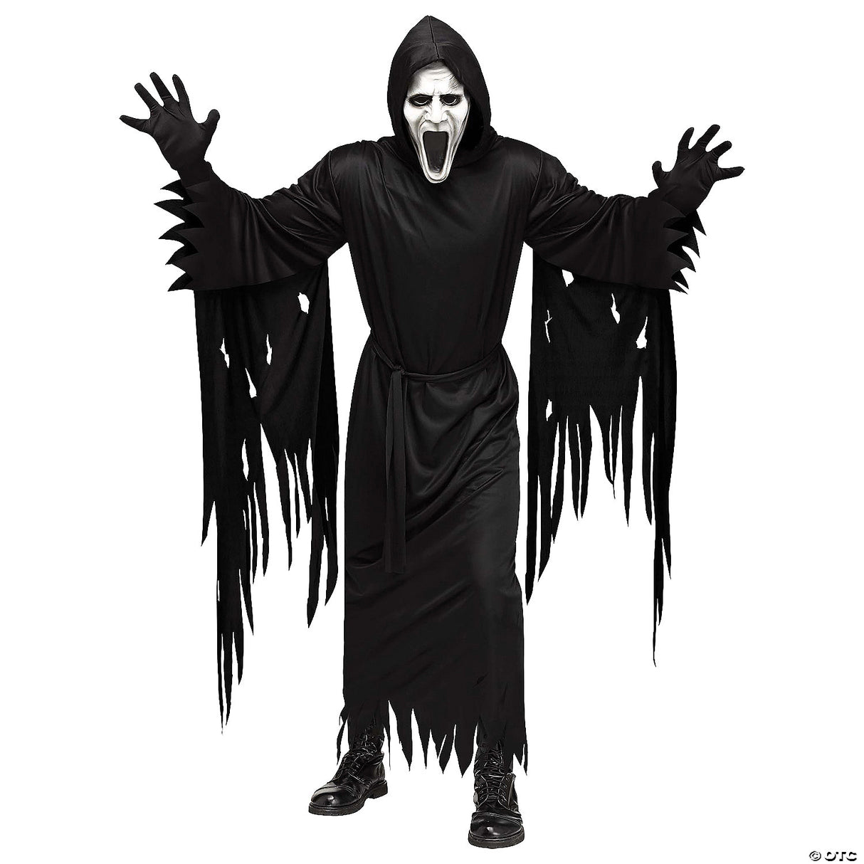 Adults Silent Screamer Costume – Scary Halloween Cosplay Party Outfit
