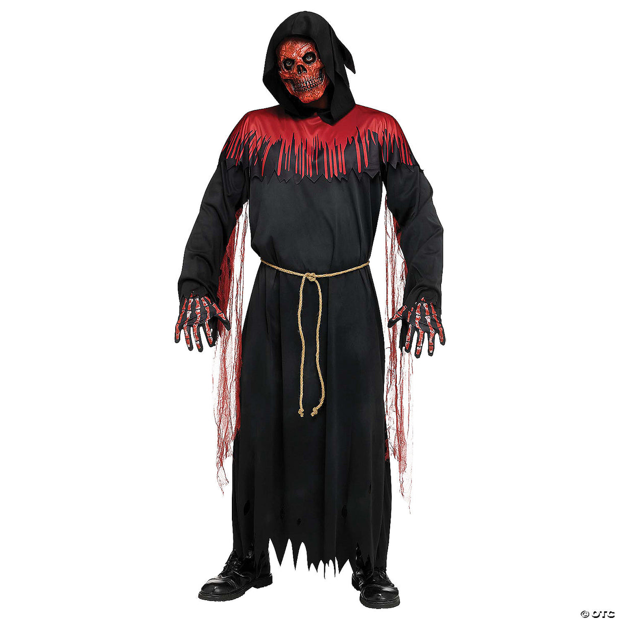 Adults Blood Rain Reaper Costume – Scary Grim Reaper Halloween Cosplay Outfit