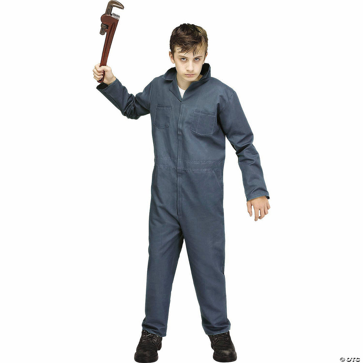 Maniac Mechanic Chld Cstm Lg - Halloween Costume Cosplay & Party Outfit For Kids