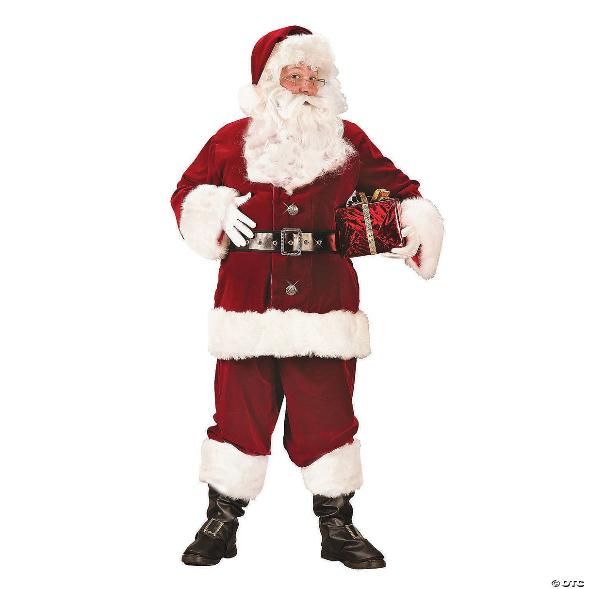 Men's Santa Suit Super Deluxe - Adult Halloween Costume Accessory Party Dress Up