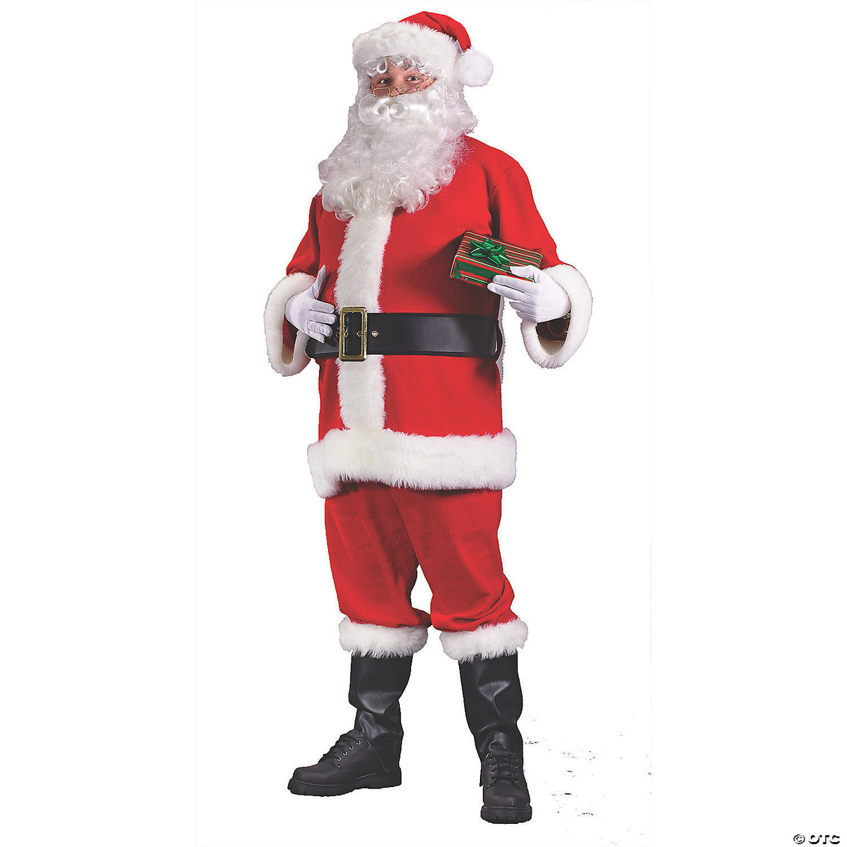 Santa Suit Adult Men’s Costume - Adult Halloween Costume Accessory Party Dress