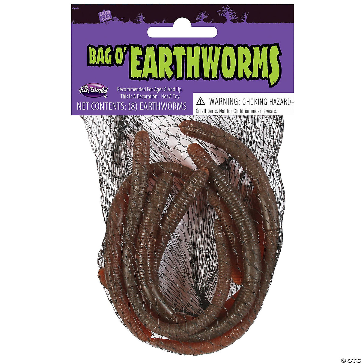 Worms In A Bag Decorations