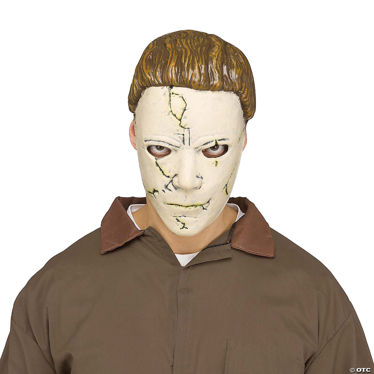 Adults Halloween Michael Myers Mask & Knife Set - Creepy Horror Costume Accessor