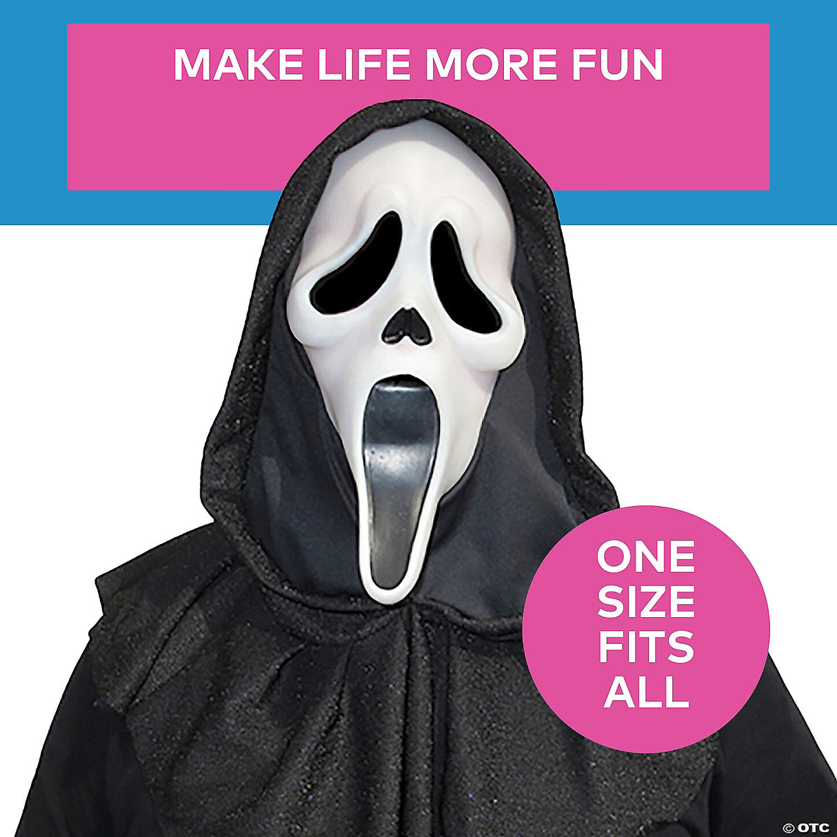 Adults Scream™ 25th Anniversary Ghost Face Mask - Halloween Mask Horror Costume