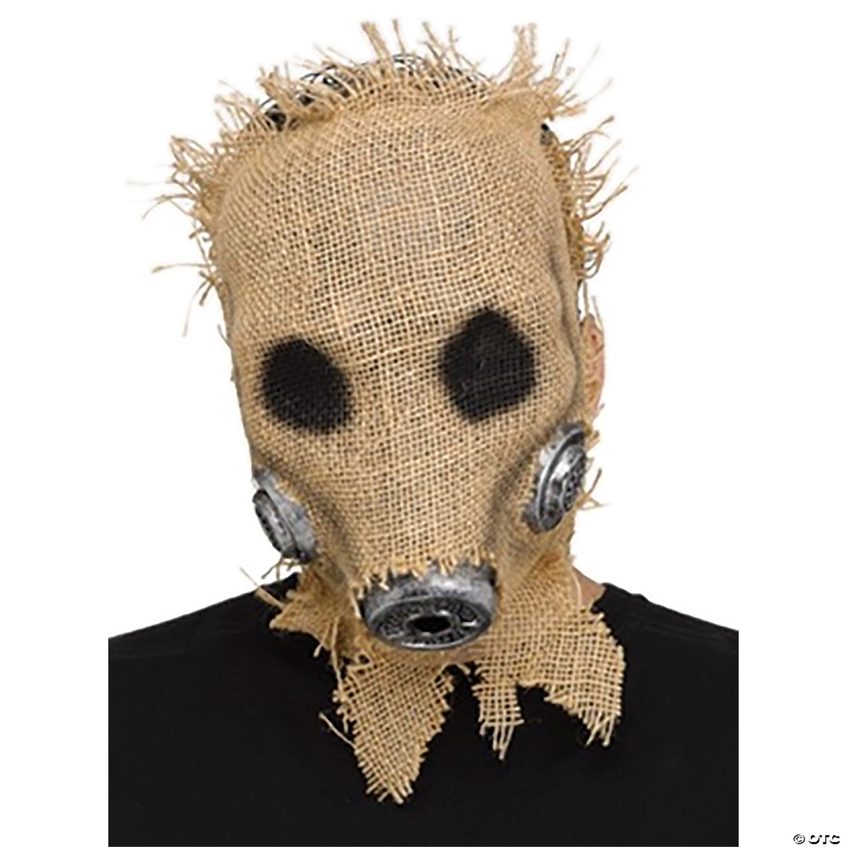 Burlap Gas Mask - Scary Halloween Mask Horror Costume Accessory