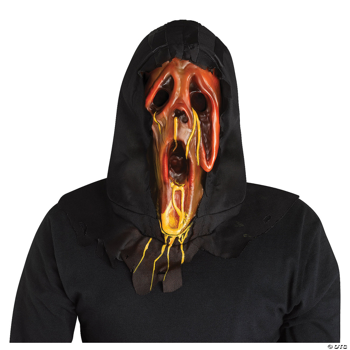 Horror Dead By Daylight Scorched Mask - Creepy Scary Halloween Costume Accessory
