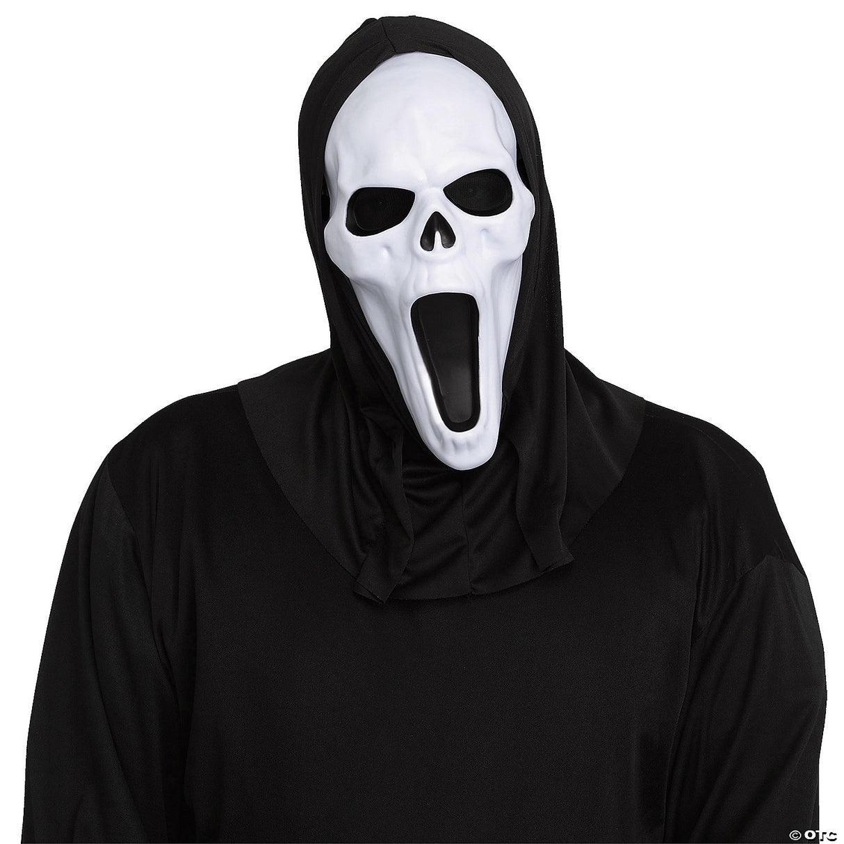 Adults Ghost Face® Banshee Mask With Black Shroud - Horror Halloween Costume Pro