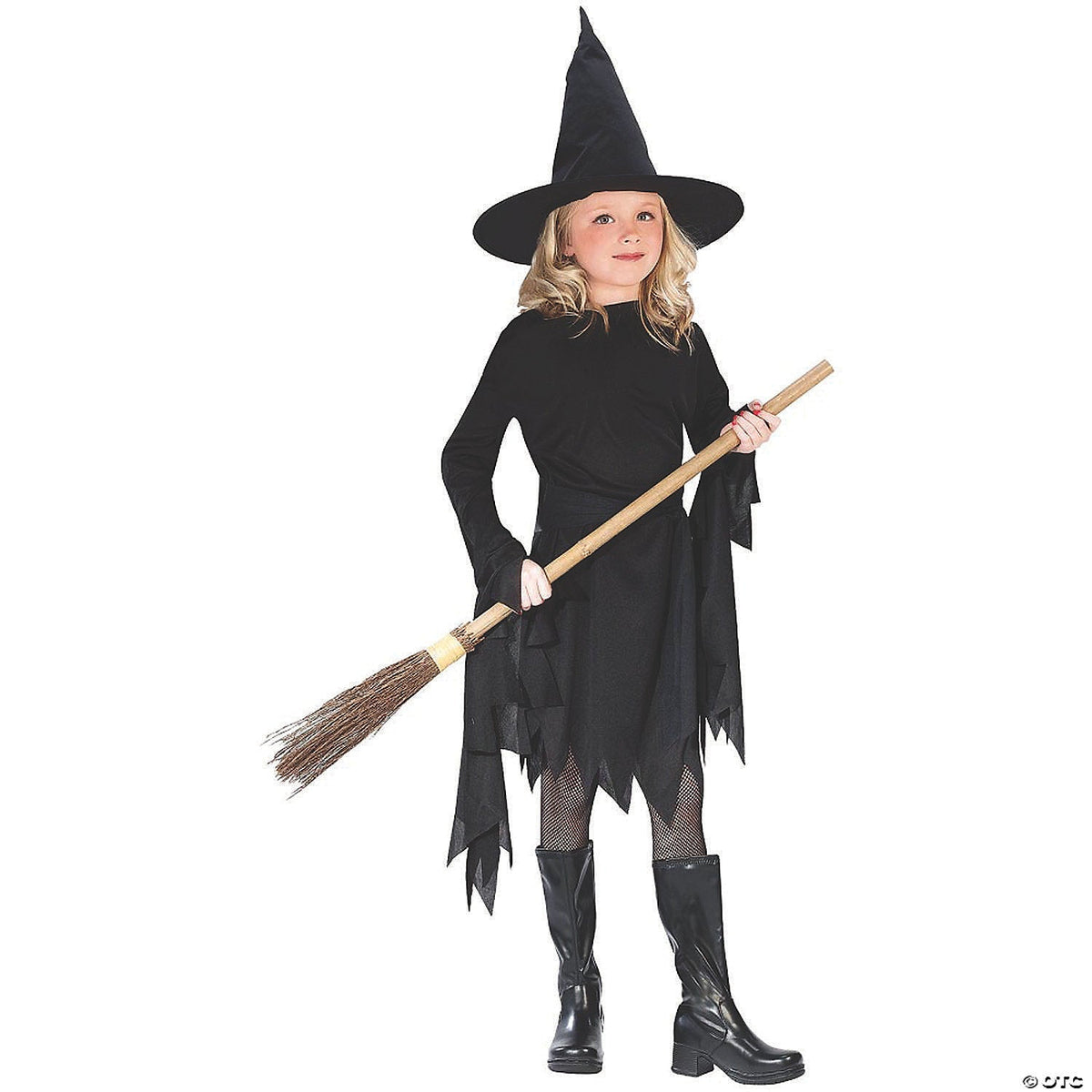 Girl's Classic Witch Costume - Small - Halloween Costume Dress Up Party Outfit
