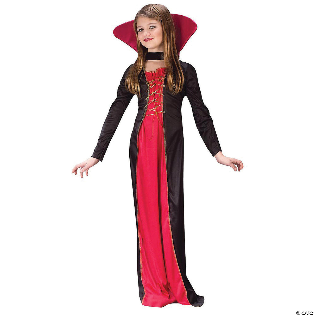 VICTORIAN VAMPIRESS CHILD 4-6 Halloween Costume Cosplay & Party Outfit For Kids