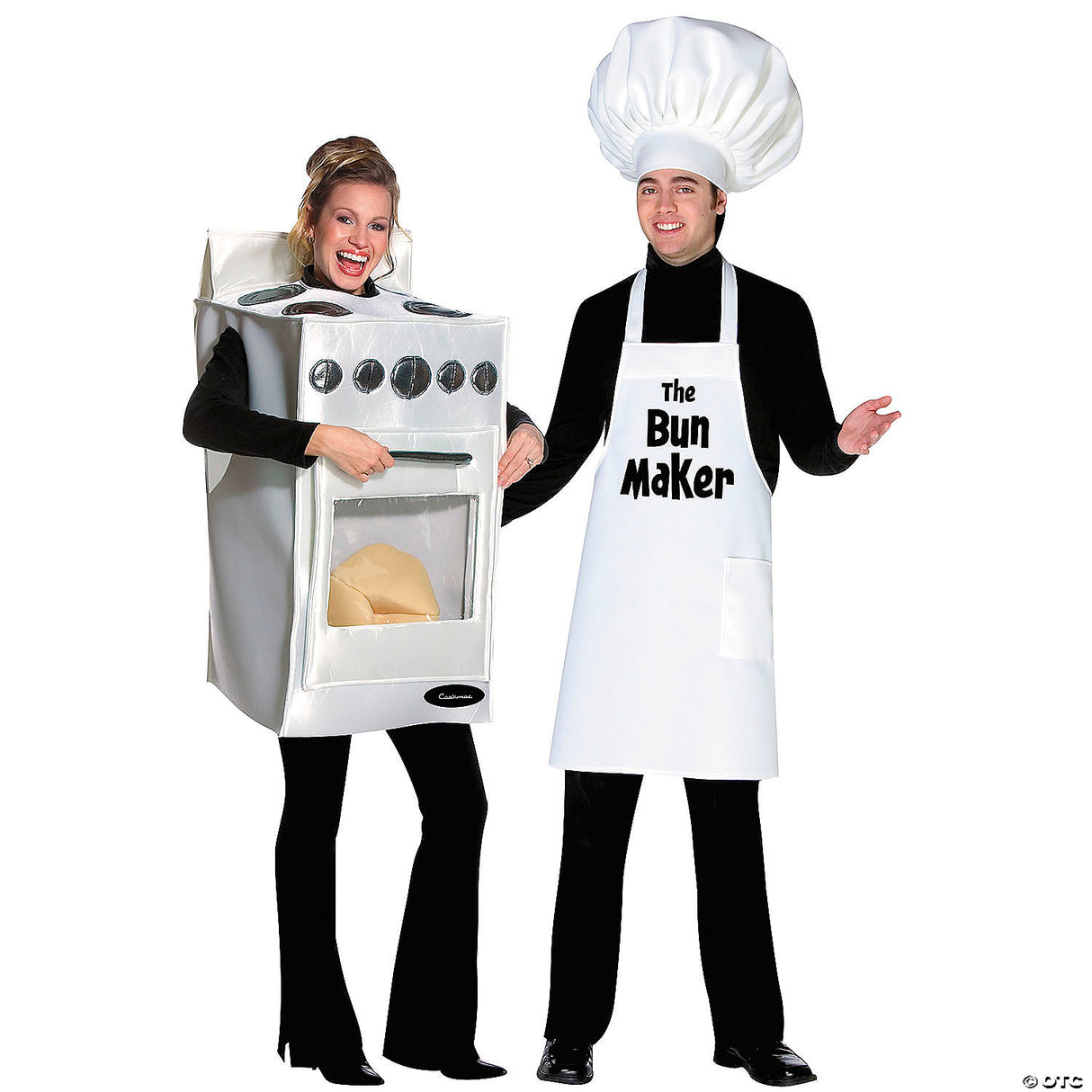 Adult Bun In The Oven Couples Costumes - Halloween Costume Accessory Party Dress