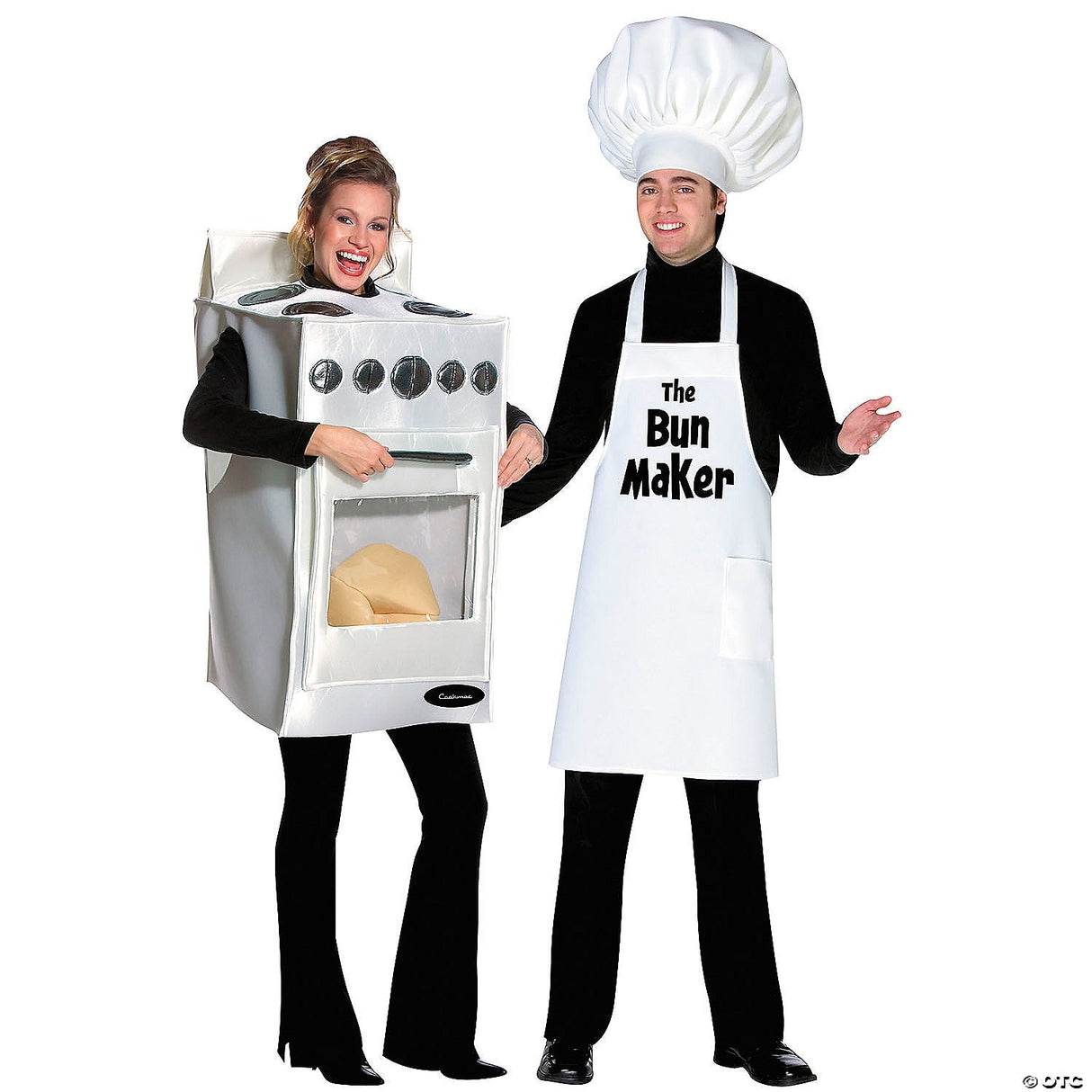 Adult Bun In The Oven Couples Costumes - Halloween Costume Accessory Party Dress