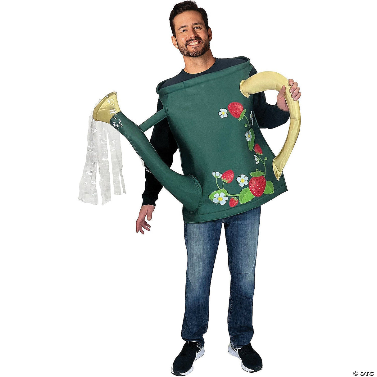 Adults Watering Can Costume – Funny Gardening Halloween Cosplay Party Outfit