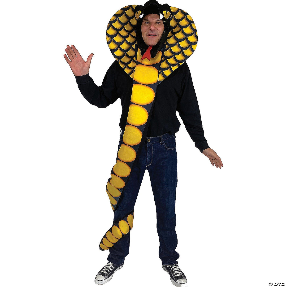 Adults Cobra Costume – Scary Snake Halloween Cosplay Party Outfit for Adults