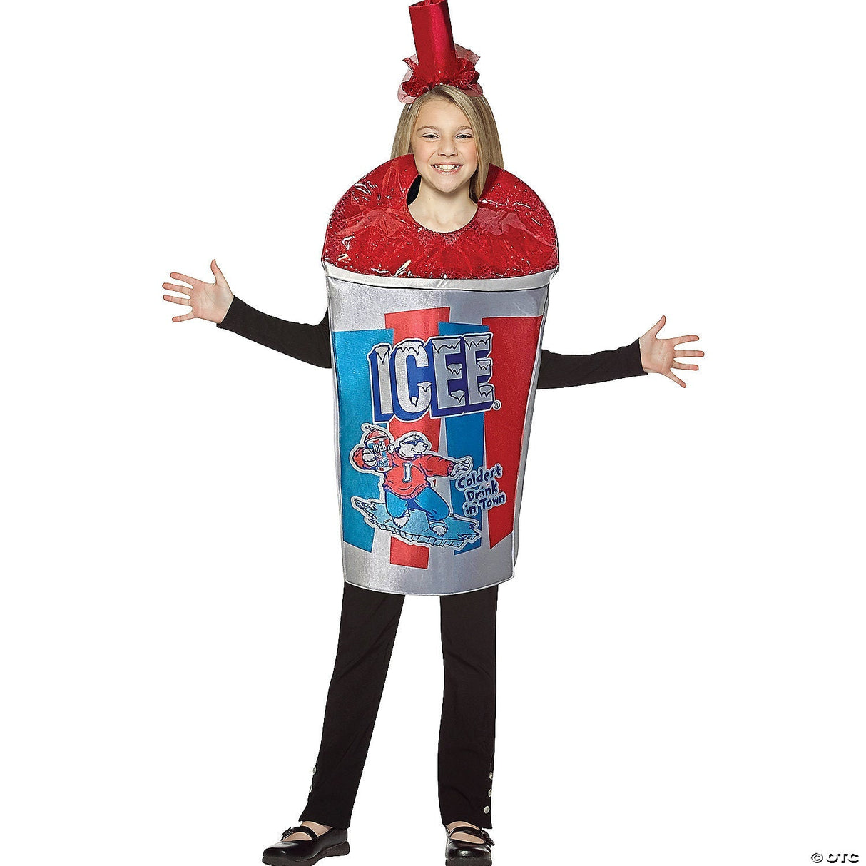 Icee Sparkle Red Tunic Child - Halloween Costume Cosplay & Party Outfit For Kids