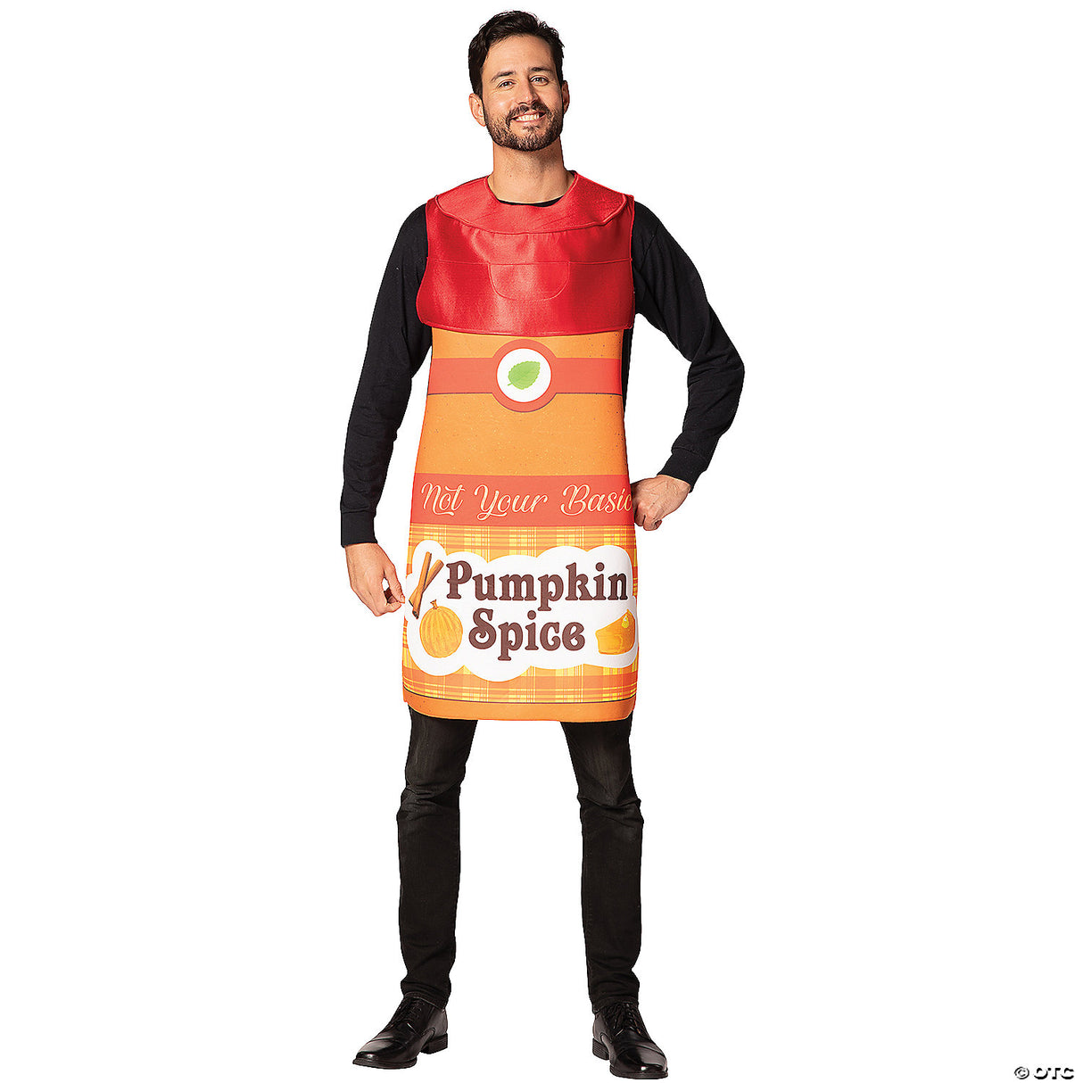 Adults Pumpkin Spice Seasoning Costume – Funny Food Halloween Party Outfit