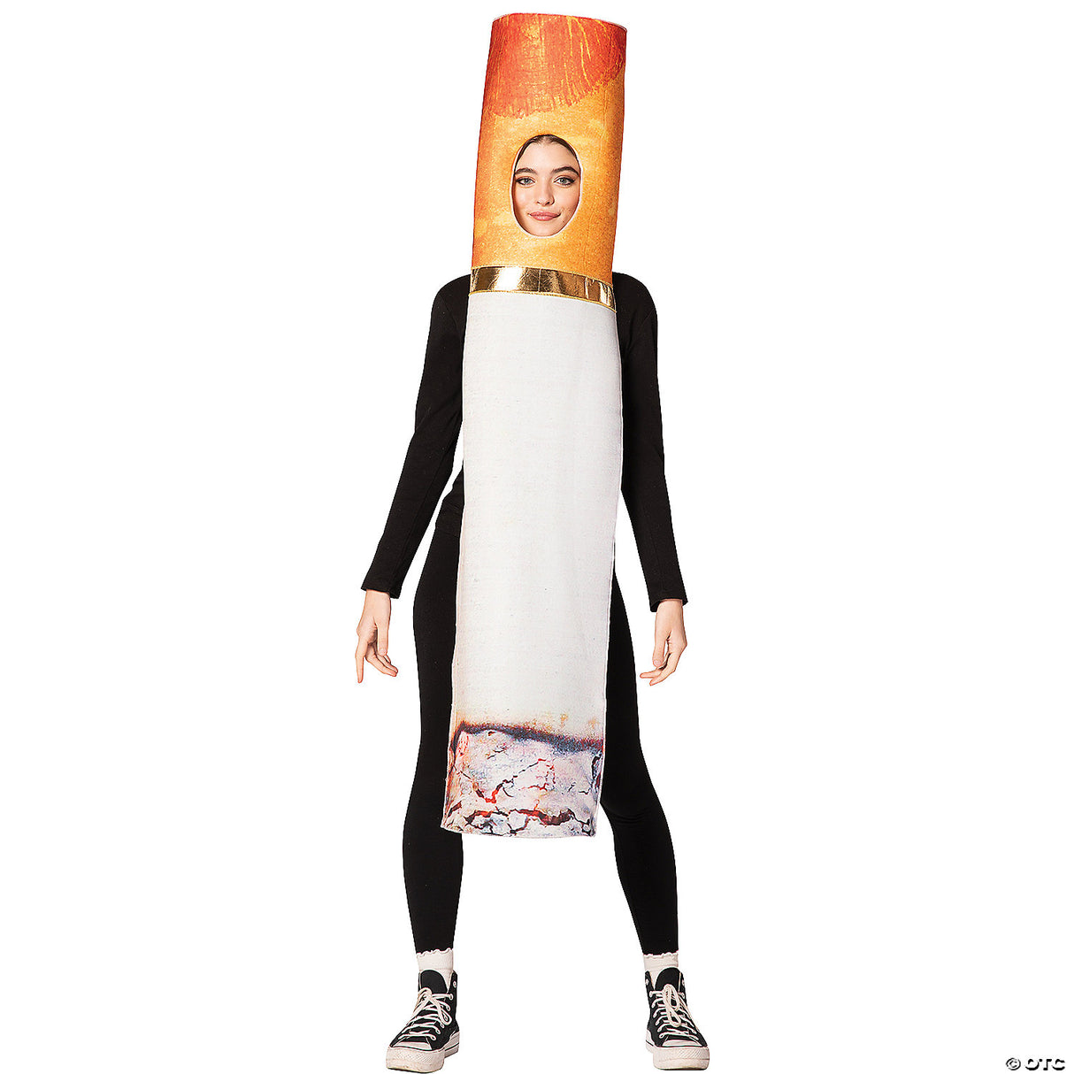 Adult Cigarette Costume – Funny Smoking Prop Halloween Cosplay Party Outfit