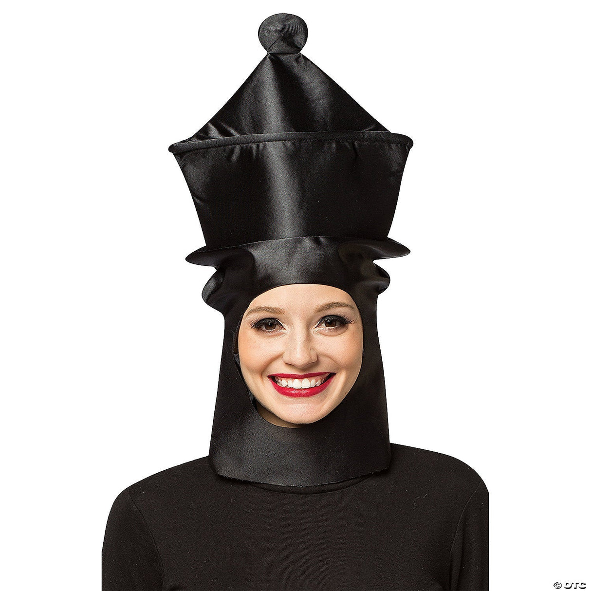 Adults Queen Chess Piece Mask - Royal Halloween Costume Accessory Prop