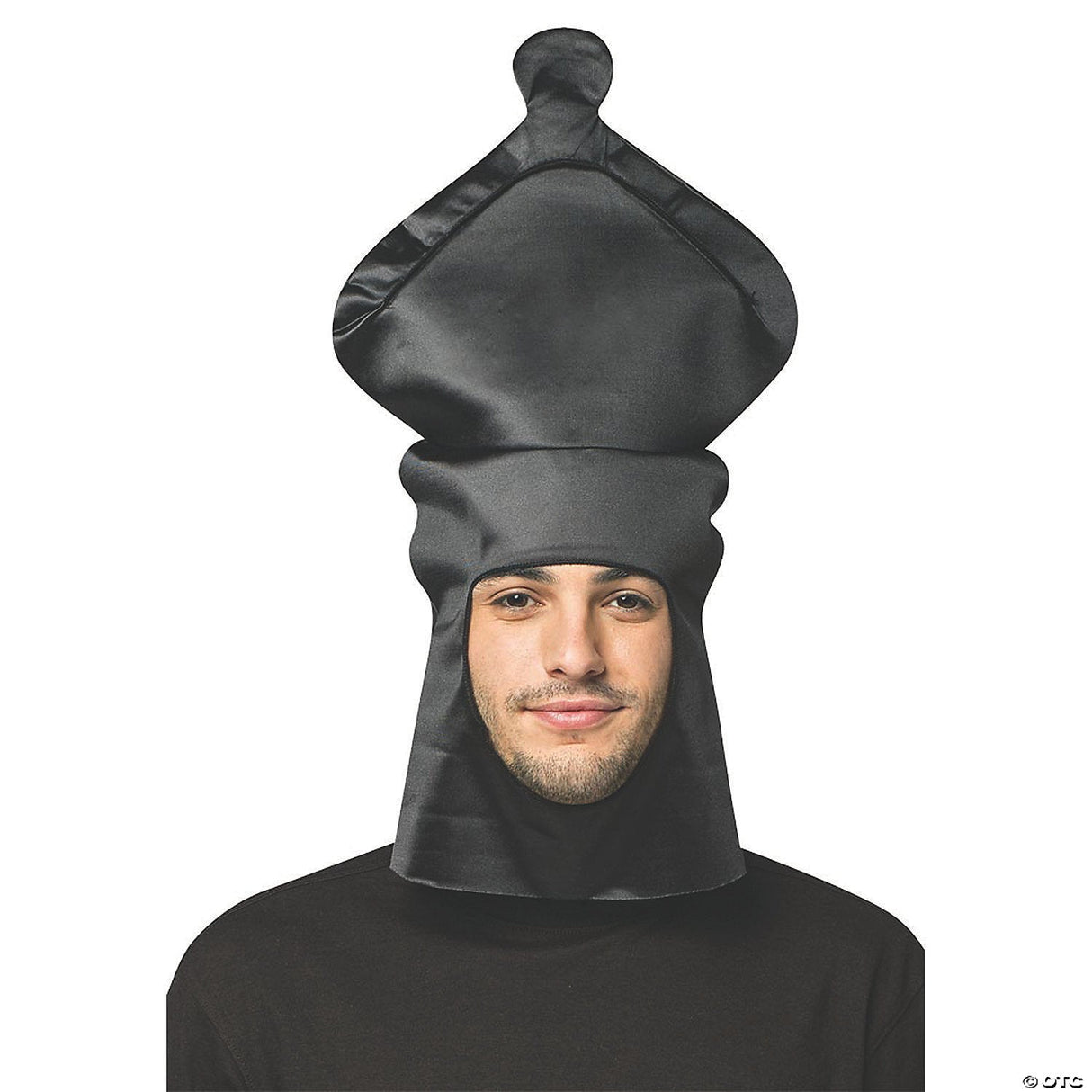 Adults Chess Bishop Mask - Royal Halloween Costume Accessory Prop