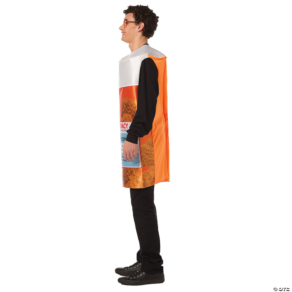 Adult Blue Dream RX Bottle Costume – Funny Prescription Gag Halloween Outfit