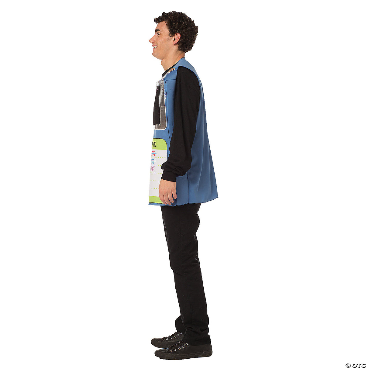 Adults Floppy Disk Costume – Funny Retro Computer Halloween Cosplay Party Outfit
