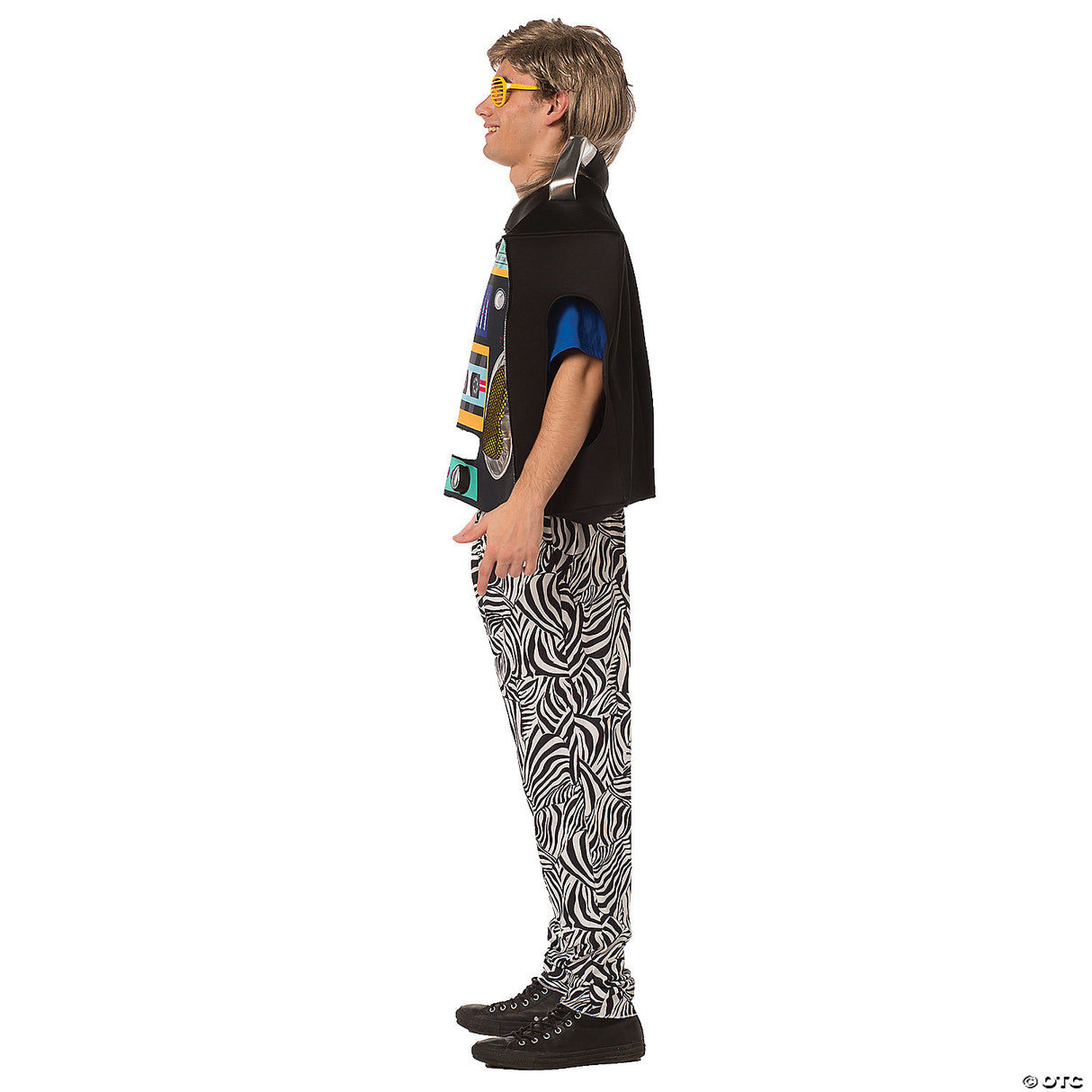 Adults Boombox Costume – Funny Retro Music Halloween Cosplay Party Outfit