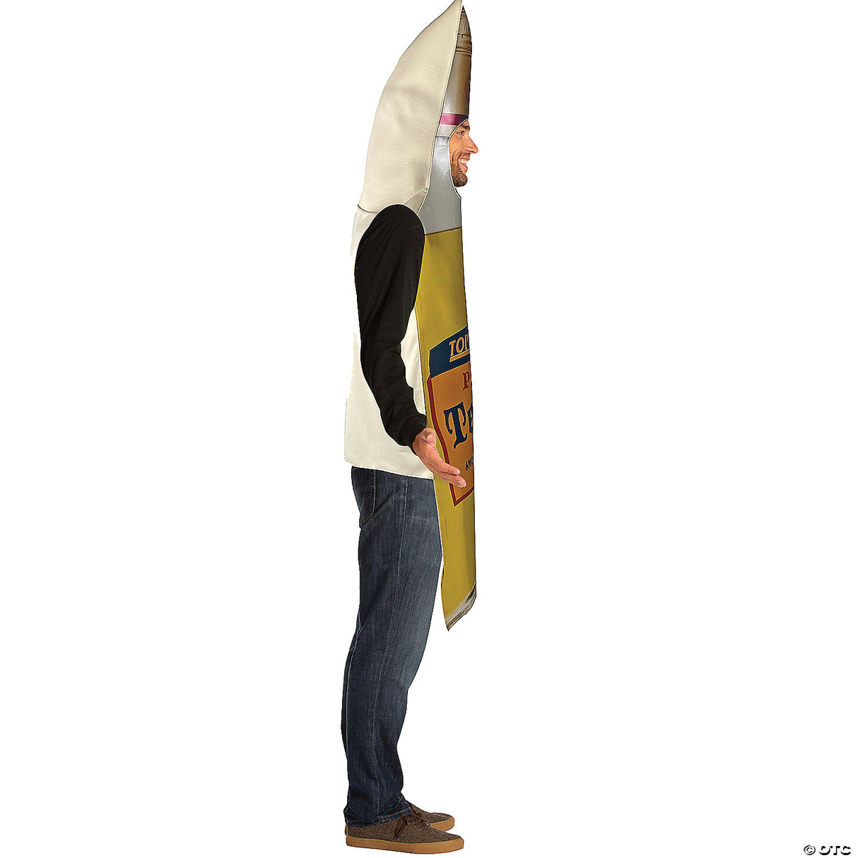 Adults Tequila Bottle Costume – Funny Drink Halloween Cosplay Party Outfit
