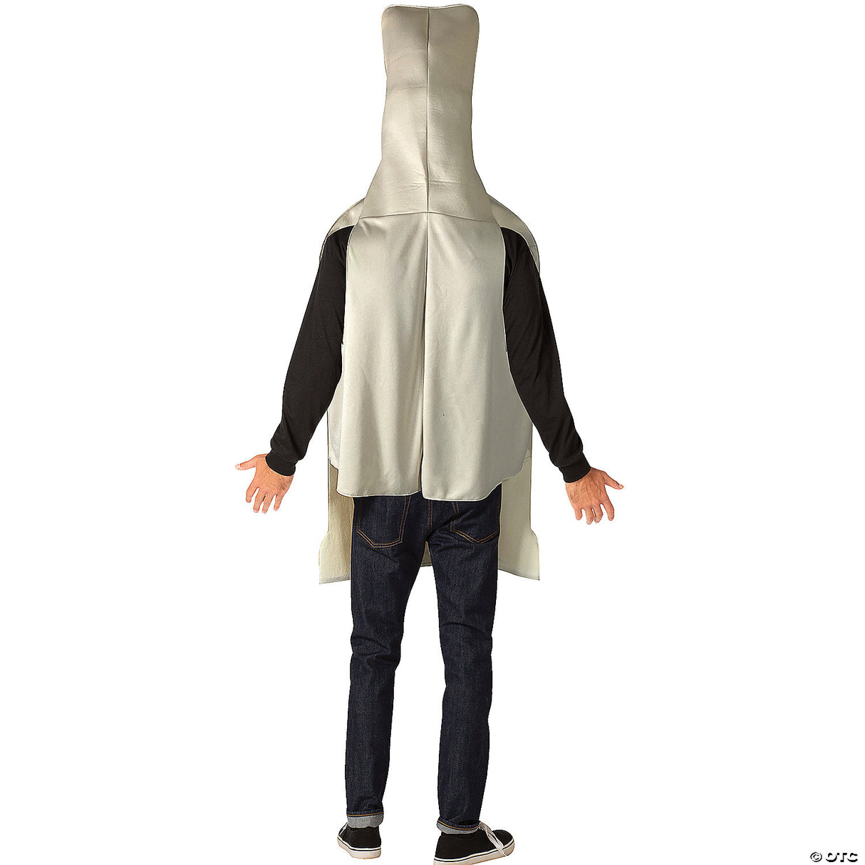 Adults Tequila Bottle Costume – Funny Drink Halloween Cosplay Party Outfit