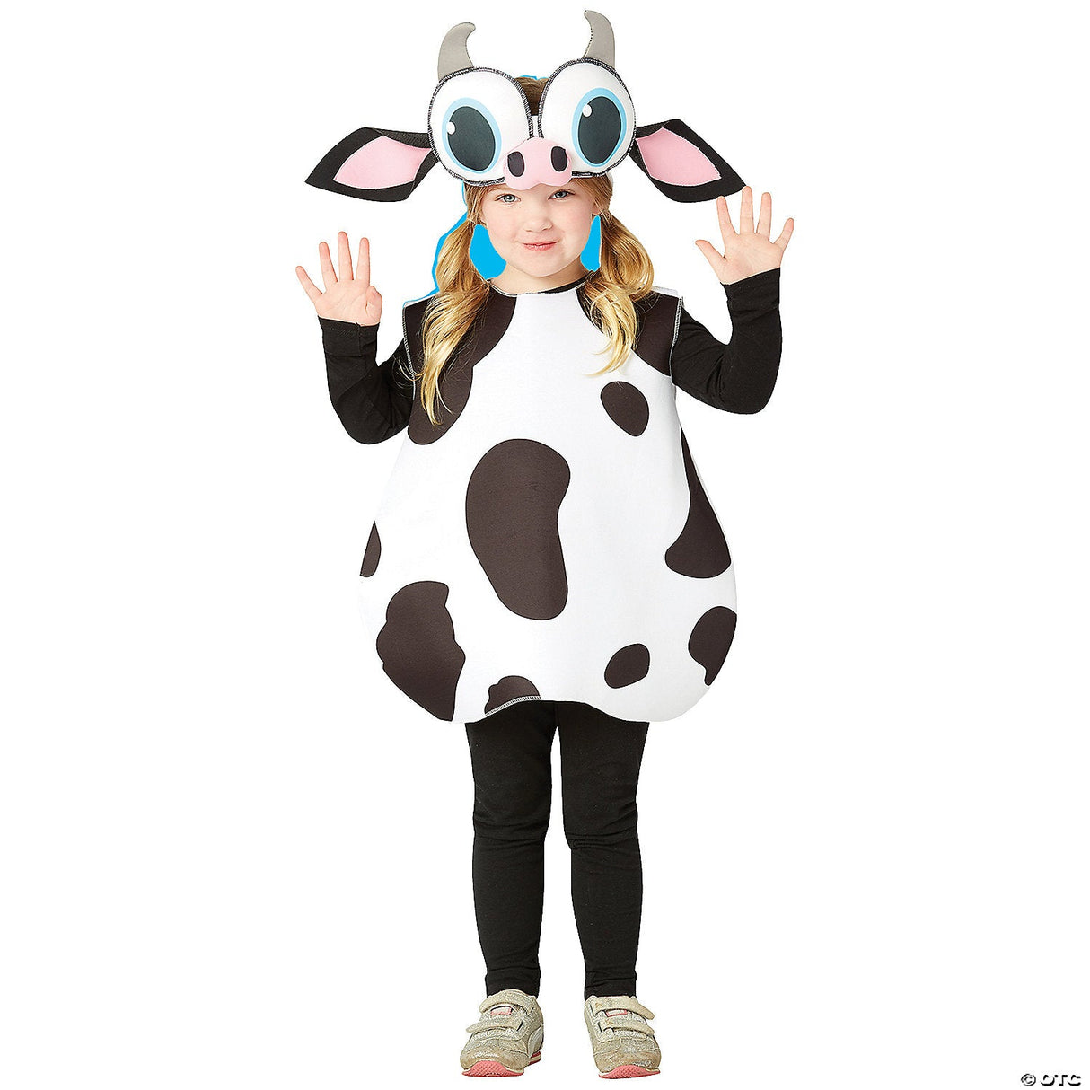 Toddler Big Eyed Cow Costume - Toddler Halloween Costume Cosplay Dress Up & Part