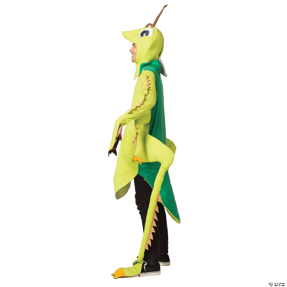 Adults Grasshopper Costume – Funny Insect Halloween Cosplay Party Outfit