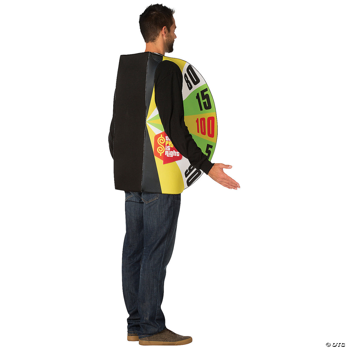 Adults The Price Is Right Big Wheel Costume – Funny TV Show Cosplay Party Outfit