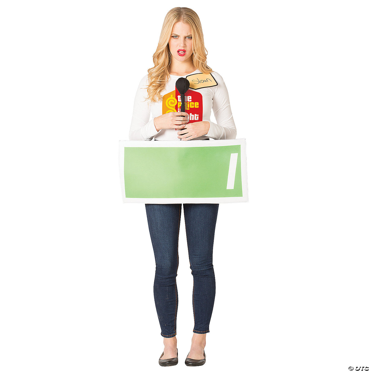 Adult Price Is Right Row Costume – Funny Game Show Halloween Party Outfit