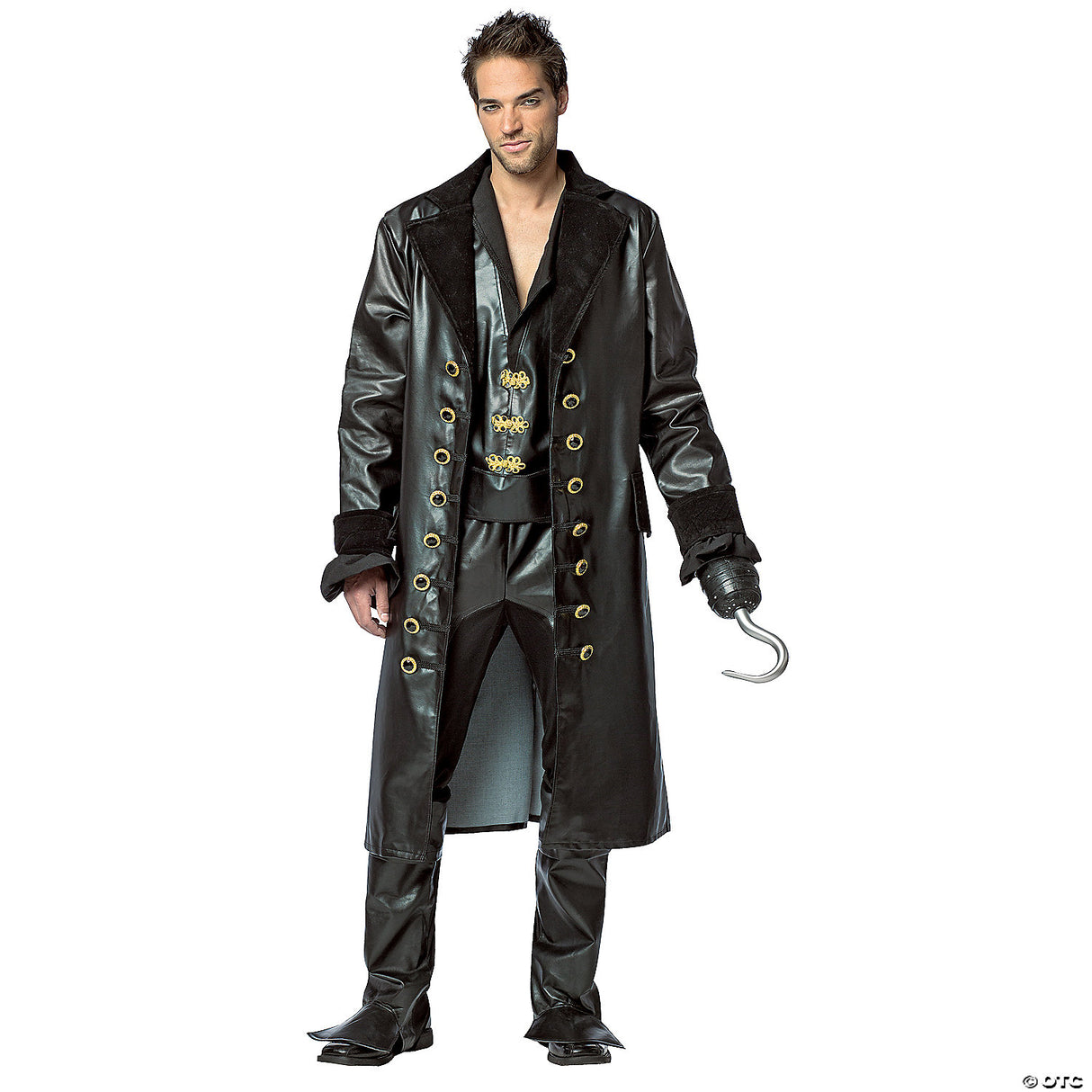 MEN'S ONCE UPON A TIME HOOK Halloween Costume Adult Cosplay Party Outfit