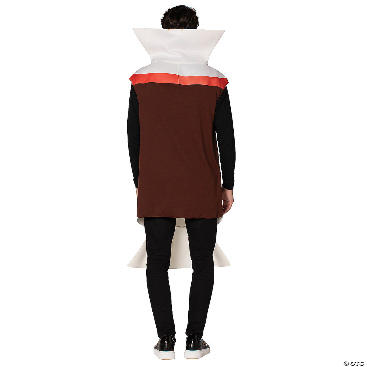 Adults Tootsie Roll Tunic Costume – Funny Candy Halloween Cosplay Party Outfit