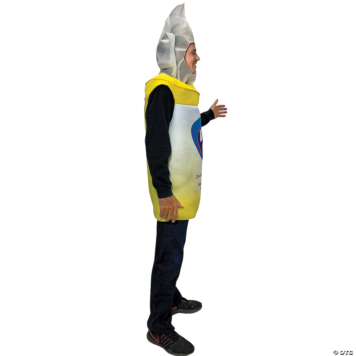 Adult Wiped Out Disinfecting Wipe Costume – Funny Cleaning Gag Halloween Outfit