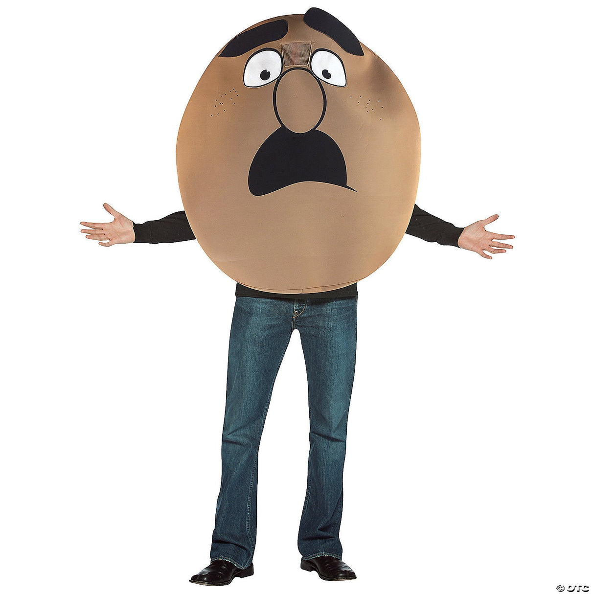 Adult Sausage Party Sammy Bagel Costume Funny Movie Gag Halloween Cosplay Outfit