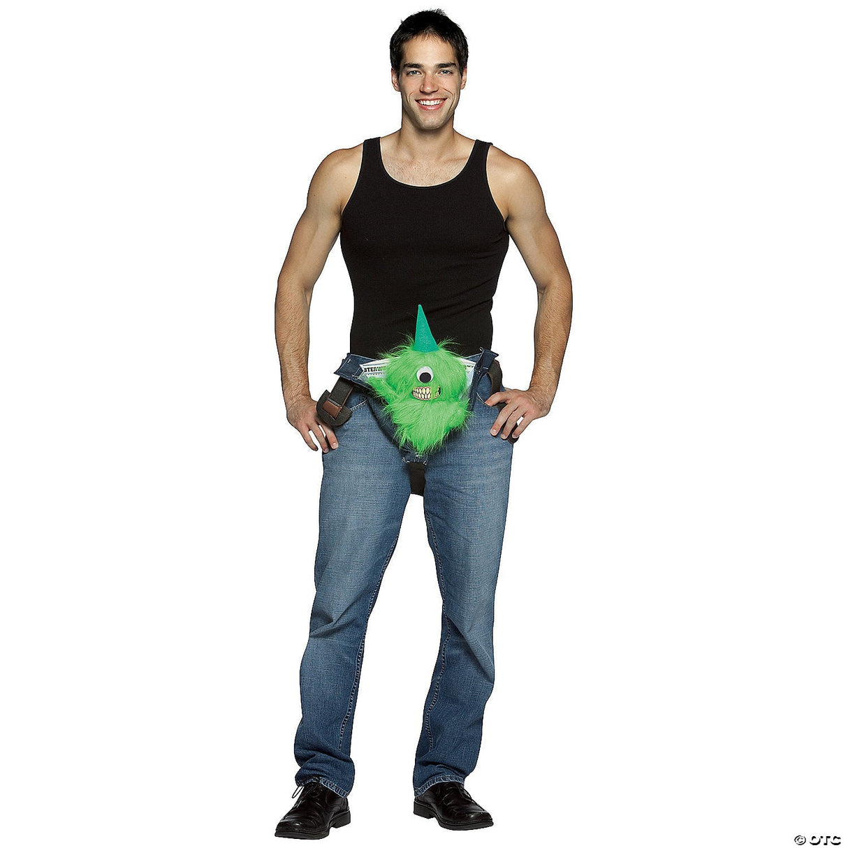 Men's One Eyed Monster Costume - Funny Halloween Costume Adult Cosplay Party Out