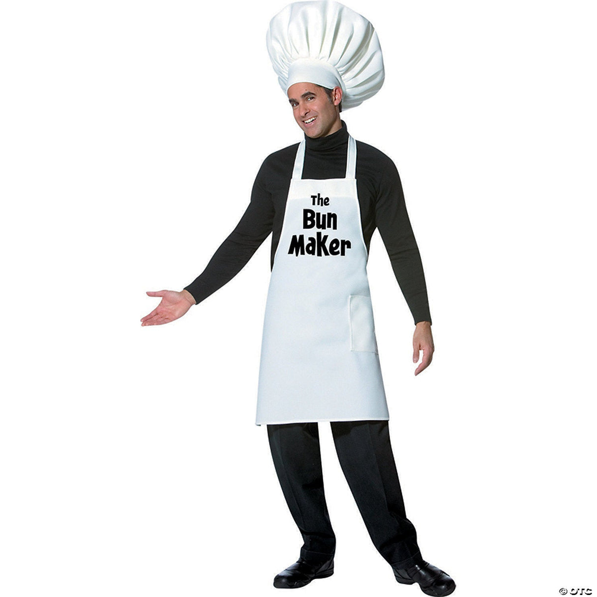 Men's Bun Maker Costume - Funny Halloween Costume Adult Cosplay Party Outfit