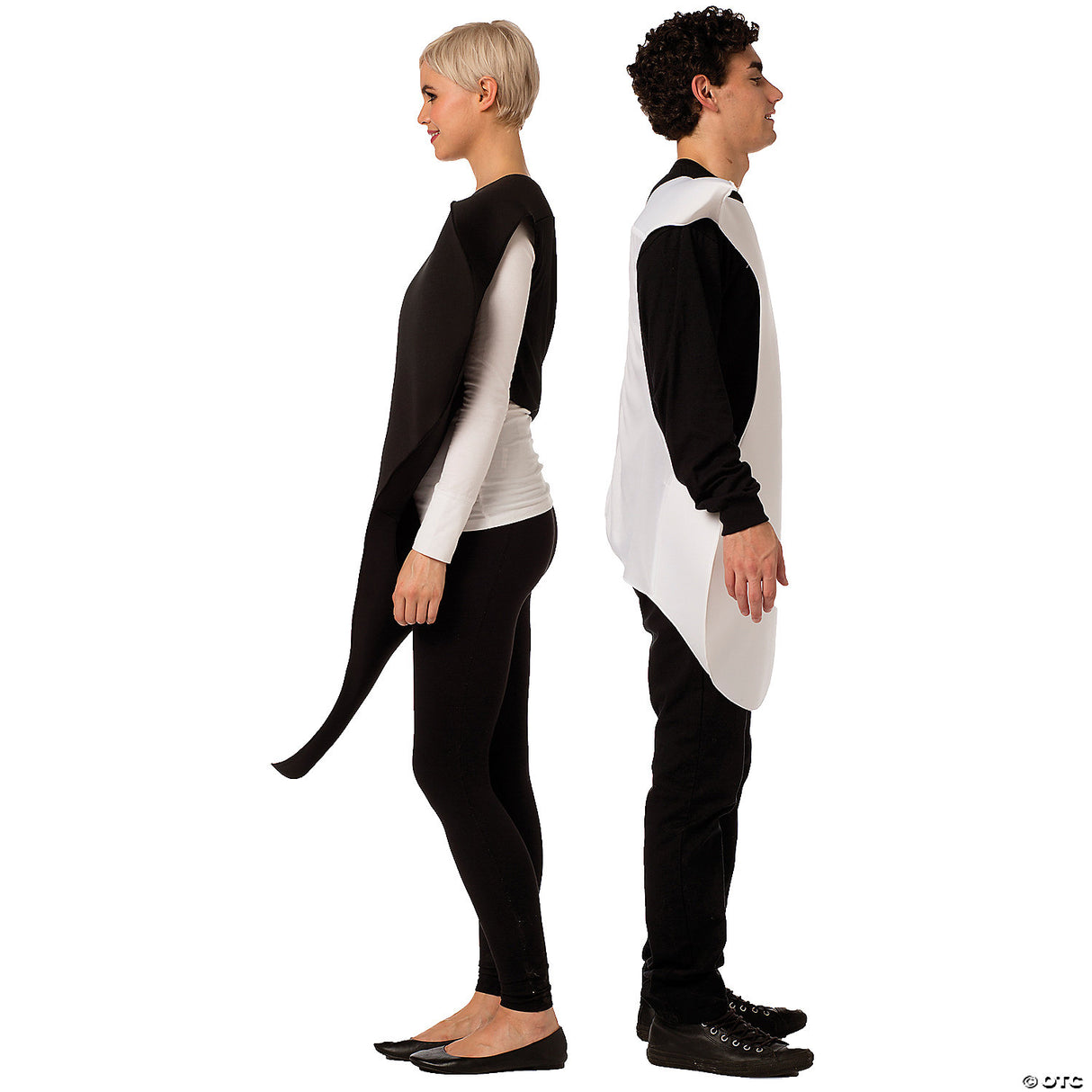 Adult Yin Yang Couples Funny Couples Halloween Costumes Accessory Party Cosplay