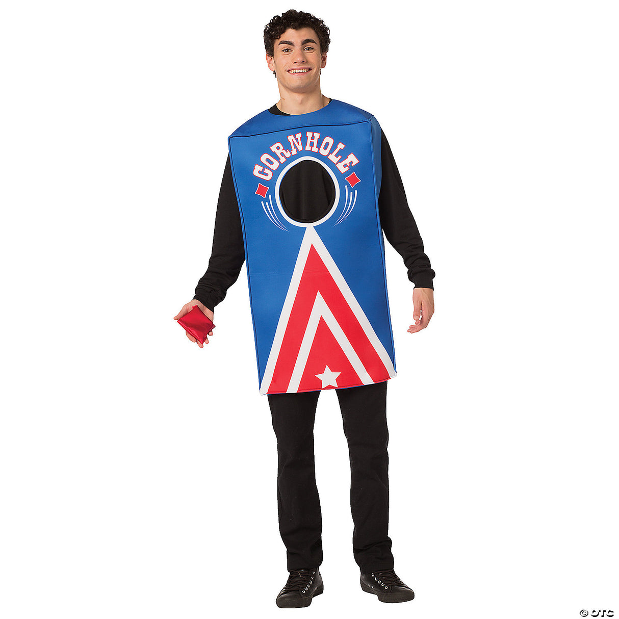 Adult Cornhole Costume – One Size 38-47 – Funny Game Halloween Party Outfit