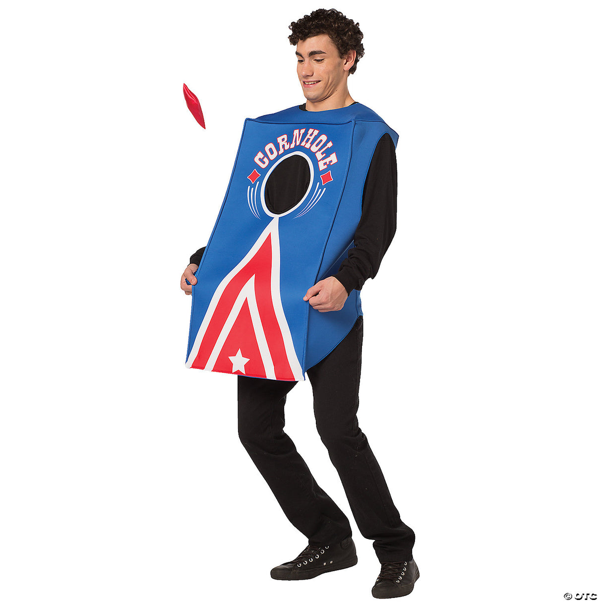 Adult Cornhole Costume – One Size 38-47 – Funny Game Halloween Party Outfit
