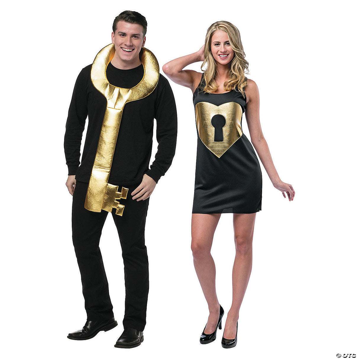 Adults Key To My Heart Funny Couples Halloween Costumes Accessory Party Cosplay
